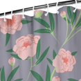 thumbnail image 4 of Waterproof Pioneer Shower Curtain 36x72 Inch Polyester Unique Colorful Floral Shower Curtain for Bathroom Hotel Home Decor with 7 Plastic Hooks, 4 of 5