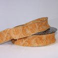 thumbnail image 2 of The Ribbon People Gold and Orange Frederic Craft Ribbon 2.5" x 20 Yards, 2 of 2