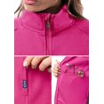 thumbnail image 4 of Adar Pro Fleece Jacket For Women - Bonded Fleece Warm-Up Jacket, 4 of 7