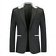 thumbnail image 4 of Traje de moda a juego de colores para hombre, traje casual de un solo pecho para hombre, abrigo de talla europea para hombre, 4 of 5