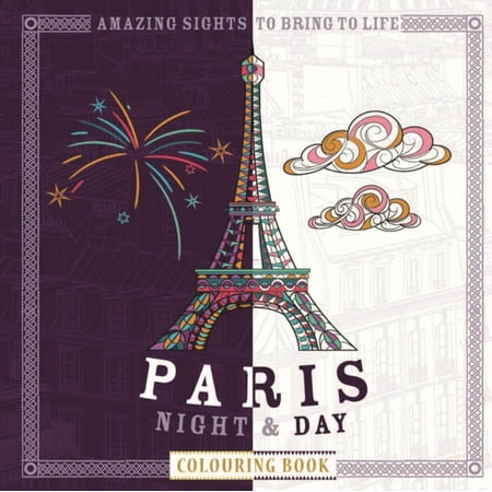 PARIS NIGHT & DAY COLOURING BOOK