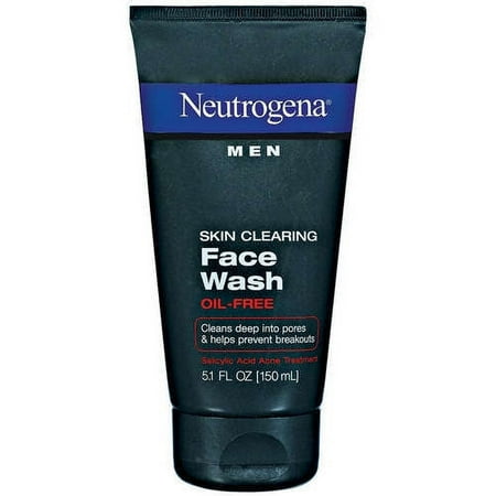 Neutrogena Neutrogena Men, Skin Clearing Face Wash, 5.1 oz