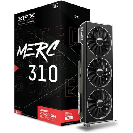 XFX Speedster MERC310 AMD Radeon RX 7900XT Ultra Gaming Graphics Card (RX-79TMERCU9)