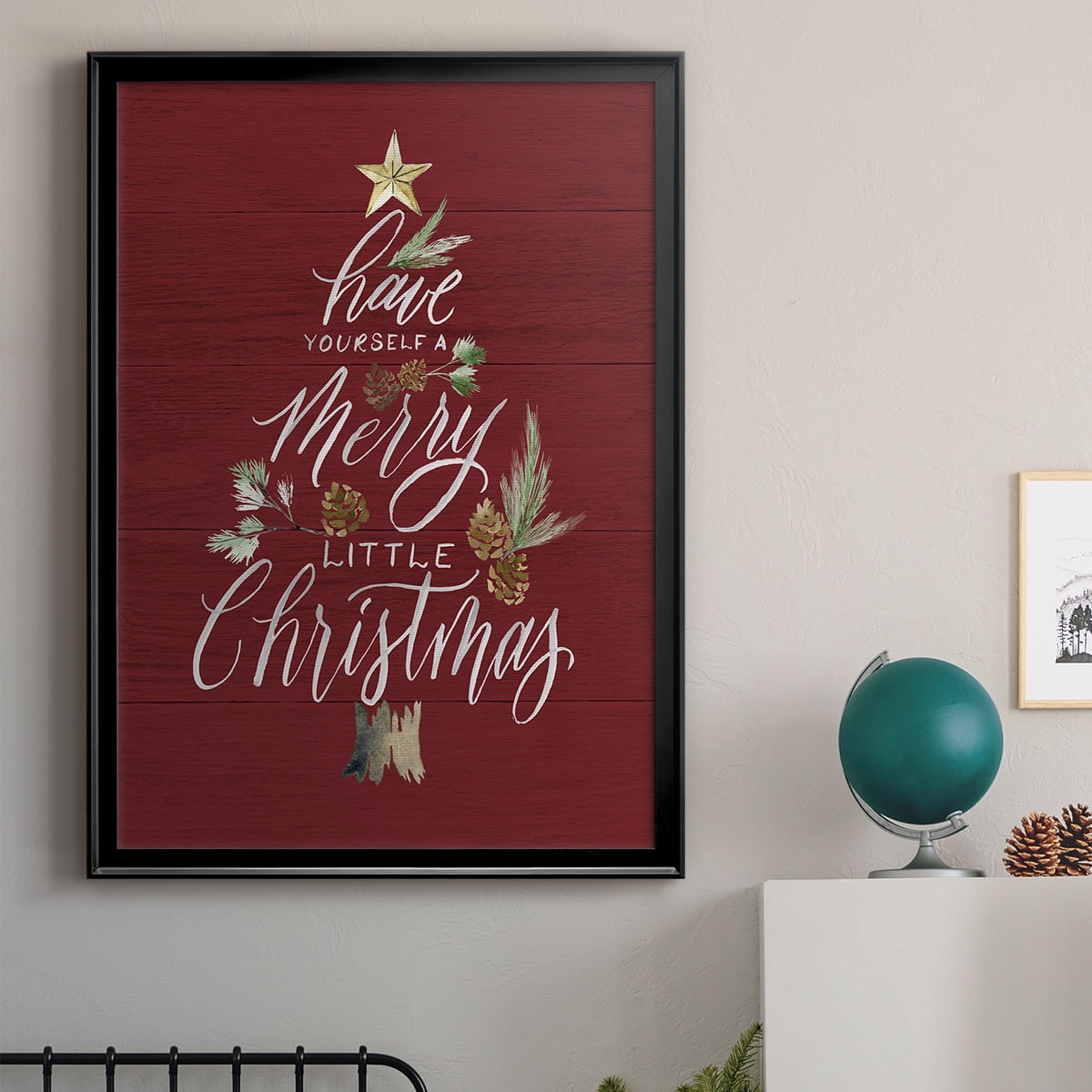 Merry Little Christmas Premium Classic Framed Print - Ready to Hang