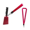 thumbnail image 2 of MERIGLARE Cowbell Decorative Hand Bell Call Cheering Bell for School Birthday Concerts red, 2 of 9