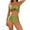 Green, variant on Swim Suits for Women Solid Color Beaded Rope Two Piece Woman Swimwears Bathing Suits,Pink,S