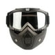 thumbnail image 5 of Máscara táctica de airsoft, paintball, máscaras protectoras faciales completas, casco de seguridad, gafas protectoras de combate, 5 of 5