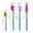 D, variant on Steak Knife Set 4-Piece Set Handle Stainless Steel Tableware Dessert Salad Spoon Fork Handle Steak Knife Fork Spoon Tea Spoon