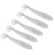 thumbnail image 4 of 5 paquetes de señuelos bndos de , cebos artificiales para lubina, trucha, lucioperca 6cm 1.2g B Baoblaze  Señuelos blandos de cebo artificial, 4 of 8
