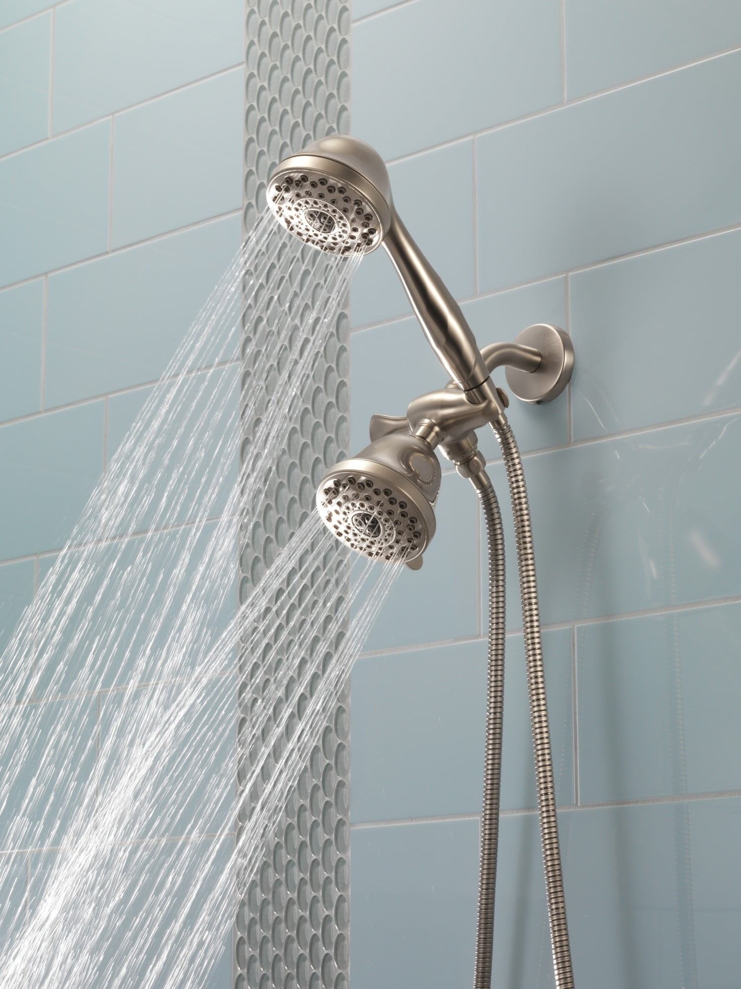 Delta Faucet U4920-PK 3-Wege Duscharm-Umsteller Mit Handbrause-Halterung - Chrom
