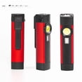 thumbnail image 5 of E-SMarter 10W High-Power COB LED Work Light with USB Rechargeable Battery, Red Warning Mode, Built-in Magnet & Durable ABS Construction – Handheld Portable Repair Lamp for Camping, Hiking, Night, 5 of 5