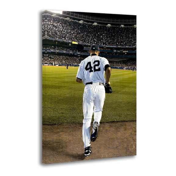 Mariano Rivera Enters The Baseball Canvas Wall Art Prints Poster Gifts Photo Picture Painting Posters Room Decor Home Decorative 24x36inch(60x90cm)
