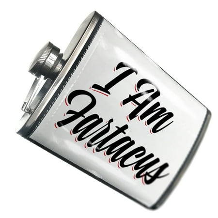 

NEONBLOND Flask Vintage Lettering I Am Fartacus