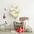 thumbnail image 5 of Bfogop 5Pcs 18 Inch Heart Balloons Valentine’s Day Heart Shape Foil Mylar Balloons Decoration for Romantic Valentine's Day Wedding Bridal Shower Anniversary Engagement Party Supplies, 5 of 6
