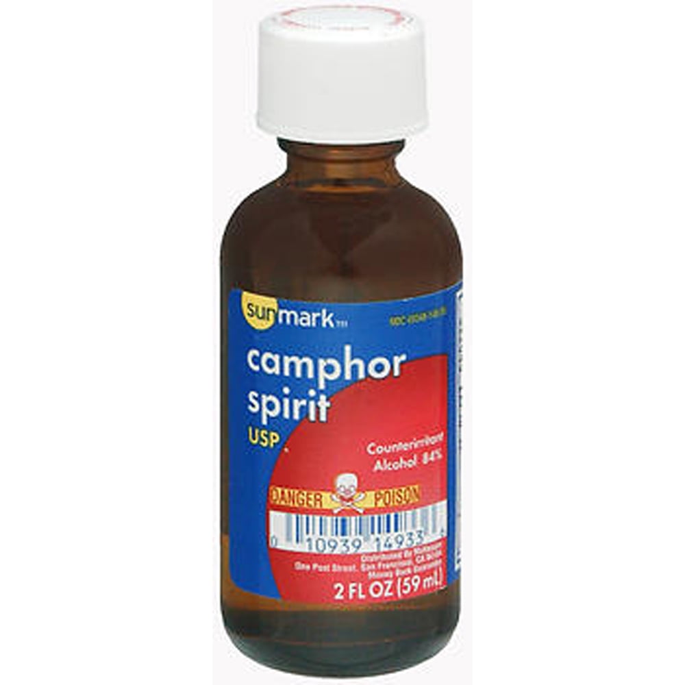 Sunmark Camphor Spirit, 2 Fl. Oz.