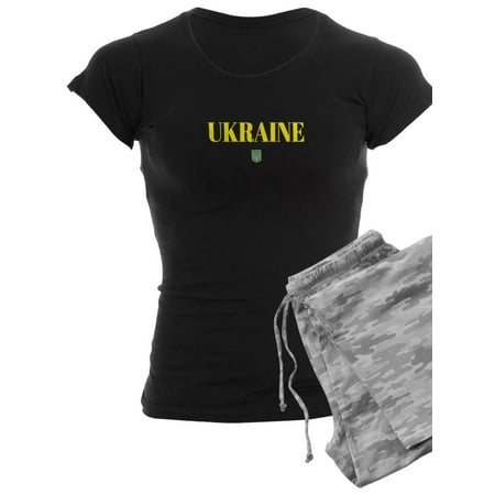 

CafePress - Ukraine Flag Men Women Kids Ukraine Pajamas - Women s Dark Pajamas