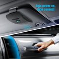 thumbnail image 2 of PIMPIMSKY Kit Mains Libres Bluetooth pour Voiture avec Visière Solaire - Support Siri - Reconnexion Automatique, 2 of 4
