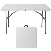 ZenStyle Camping Table, White