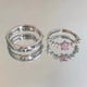 thumbnail image 5 of Anillo de pareja, anillo de pareja femenino, regalo sencillo, anillo de pareja masculino, anillo de dedo índice ajustable, todo a juego, regalo de San Valentín, 5 of 6