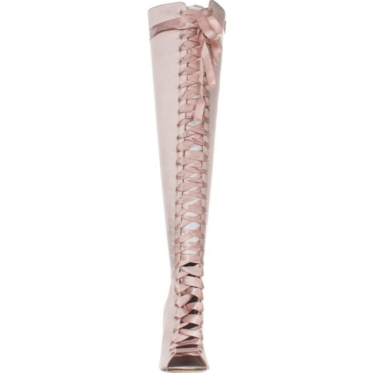 Womens Aldo Cherisse Over The Knee Boots, Light Pink - Walmart.com