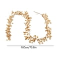 thumbnail image 6 of Christmas Garland Artificial Berry Rattan, Realistic Foam Berry Stems with Flexible Metal Wire, No Fade, 59 Inch, for Christmas Tree, Fireplace, Wreath, Holiday Indoor Outdoor Decoration, 6 of 6