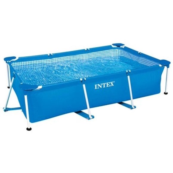 Alberca Piscina Armable Rectangular 2.6mx1.6m X0.65cm Intex 28271