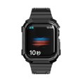 thumbnail image 4 of YSTINNG Compatible With Apple Watch Band TPU Strap With Shockproof PC Frame Bumper Case Design For iWatch Series 7/8 Rugged Heavy Duty A311-001, 4 of 4