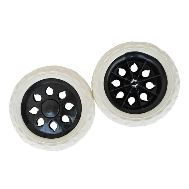 2 Pieces Cart Wheel Trolley Accessories Easy to Indstall Replace Part