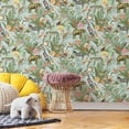thumbnail image 5 of Tropical Zoo Peel & Stick 24'' Vinyl Wallpaper, 5 of 27