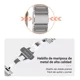 thumbnail image 5 of Correa Para Apple Watch 42/44/45/49mm Plata Smartwatch, 5 of 8