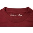 thumbnail image 2 of 100% Cotton Pocket T-Shirt BURGUNDY 6XL #481C, 2 of 4
