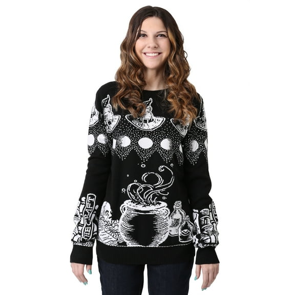Witch Spellcraft and Curios Halloween Sweater