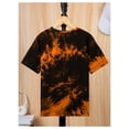 thumbnail image 2 of Camiseta SweatyRocks para niño con estampado Tie Dye Naranja 10Y, 2 of 6