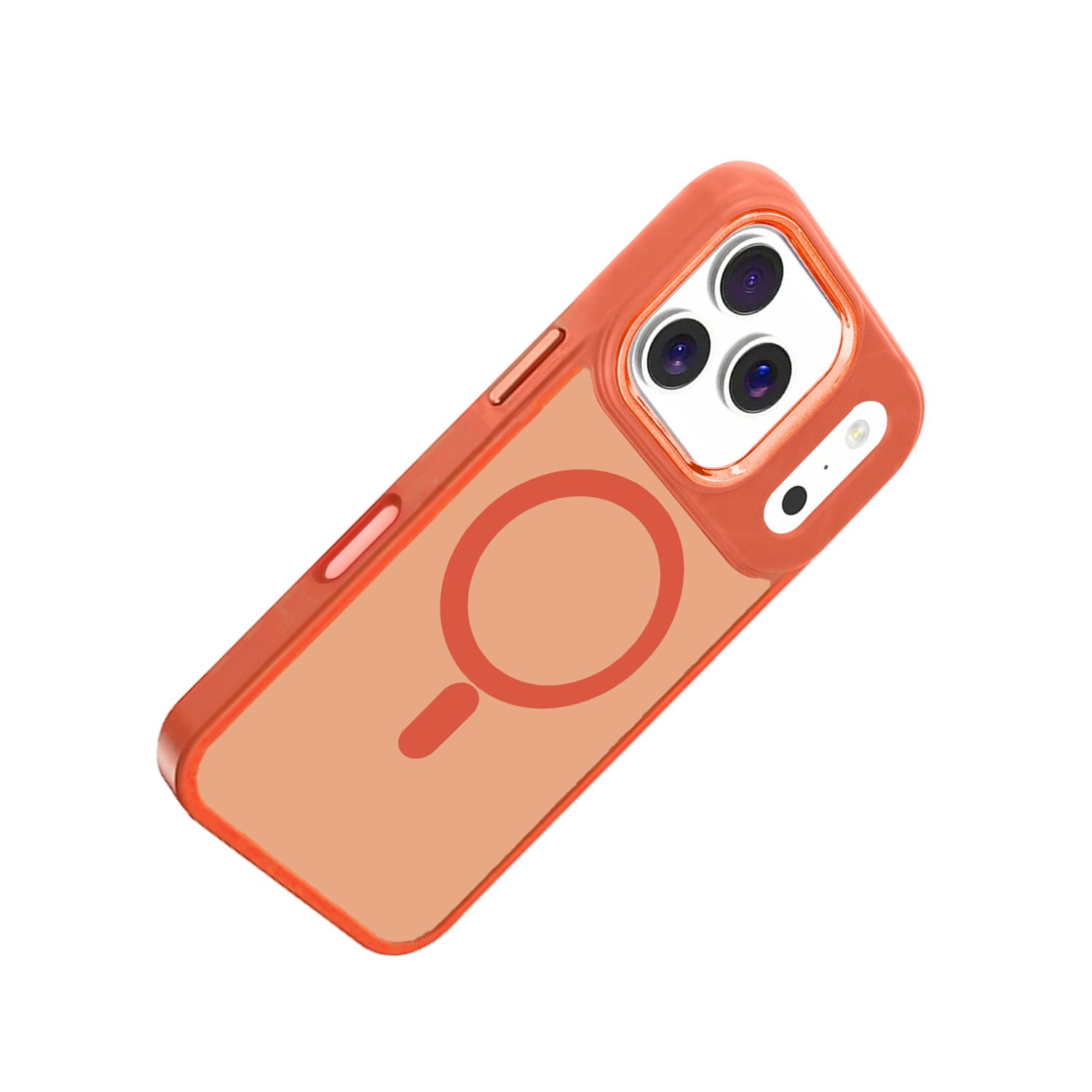 Thin Fit Magnetic Charging Back Cover for iPhone 17 Pro Max - Orange