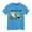 Blue, variant on Toddler Boys Girls Easter Shirt Short Sleeve Cute Bunny Graphic Print Funny Crew Neck Breathable Soft Casual Tee Tops Tshirt Happy Easter Shirts 3-13 Years