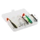 thumbnail image 1 of De Señuelos De Pesca, Cebo De Pescado, Cola Larga En T, Señuelos De Plomo Suave, Anzuelos Con Aparejos De Pesca, Anzuelos, Caja De Almacenamiento Para Carpa 5 Uds. Eigraketly OD008889-00, 1 of 7