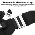 thumbnail image 4 of Chest bag anti-theft close-fitting chest bag one-shoulder underarm bag travel small backpack - black, 4 of 6