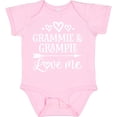 thumbnail image 3 of Inktastic Grammie and Grampie Love Me Boys or Girls Baby Bodysuit, 3 of 5