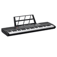 thumbnail image 3 of Tcbosik 61 Key Keyboard Piano for Beginners with Stand and Bench, Built-In Speakers, Headphone, Microphone, Music Rest, LED Screen and 3 Teaching Modes, Black, 3 of 11