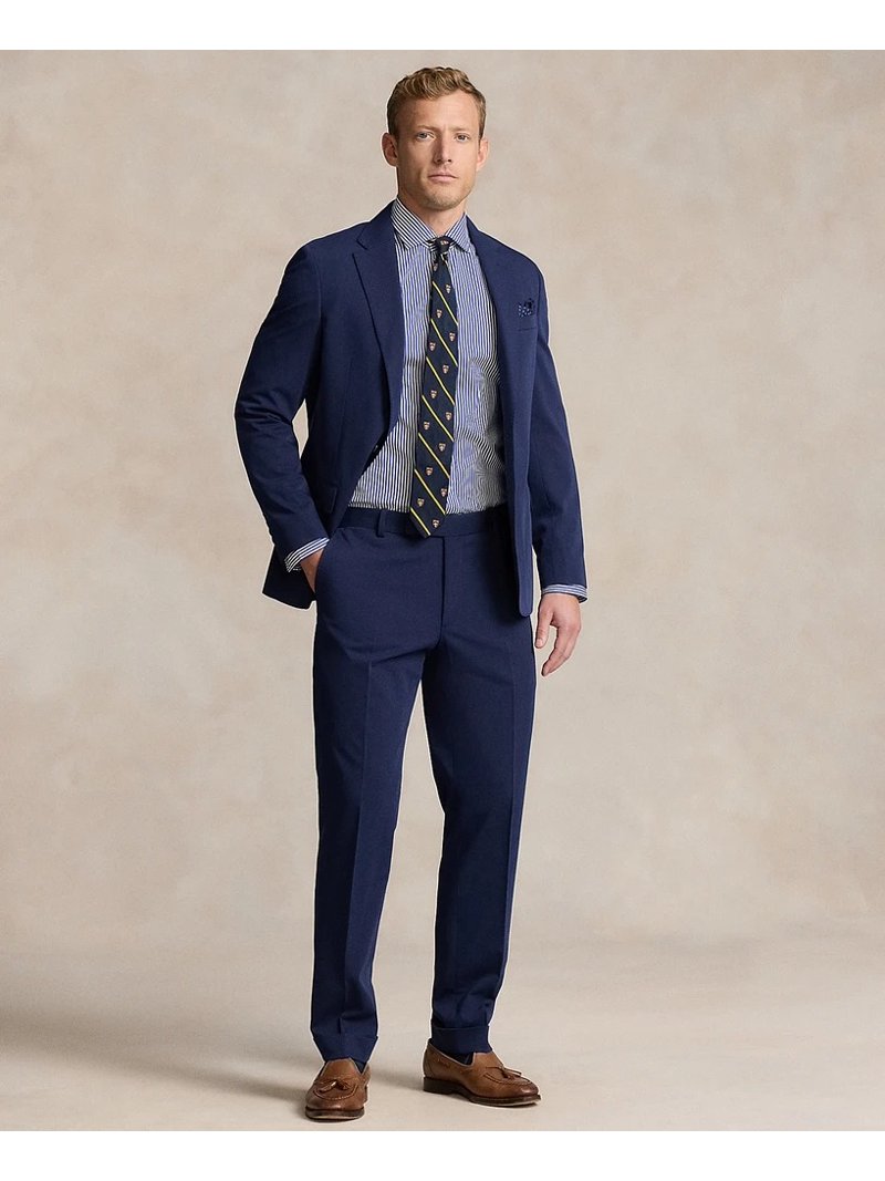 Polo Ralph Lauren Sport Coat Men's 42R Navy Single-Breasted Twill