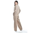 thumbnail image 3 of Set de pantalon y blazer con textura Roman Fashion /Juvenil, 127 (Cafe) cafe EG, 3 of 5