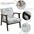 thumbnail image 4 of HOMCOM Fauteuil d'Appoint Moderne Mi-Siècle pour Salon Chambre, 4 of 10
