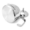 thumbnail image 5 of Korkmaz Pera Modern Stainless Steel Turkish Milk Pot with Metal Handle, Simple and Elegant Designed Milk Pot, Birthday, Wedding, Thanksgiving, Christmas Gift for Milk Lover, 0.42 qt., 5 of 6