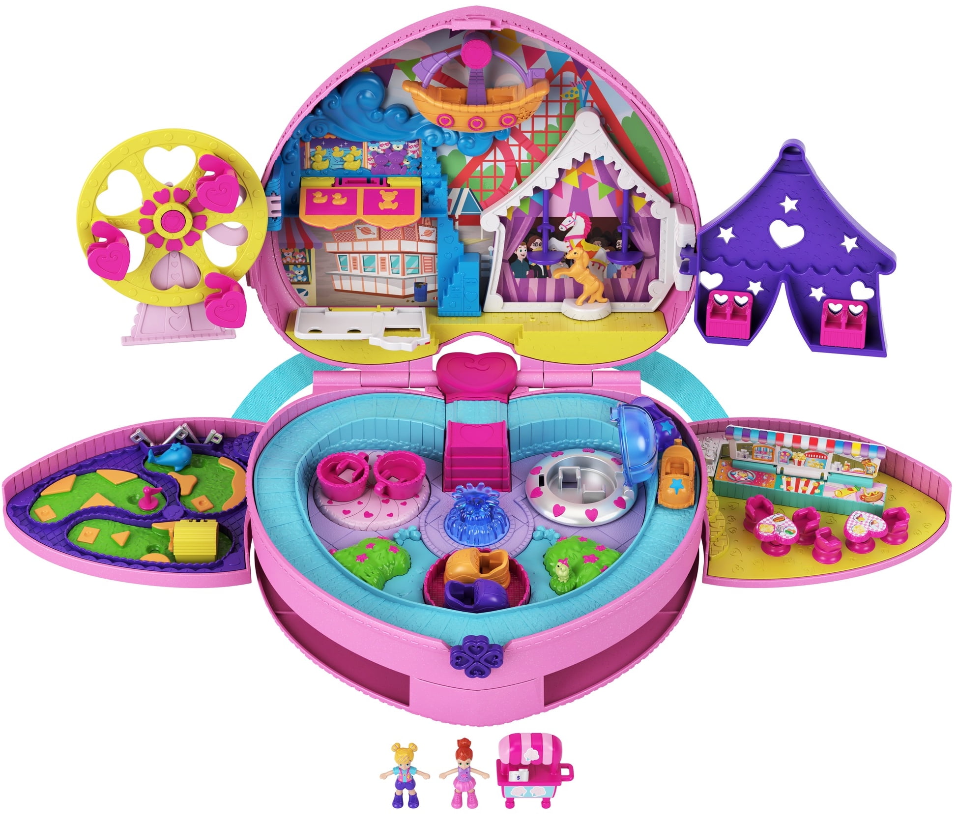 In Stock *Same Day Dispatch* Polly Pocket Unicorn Surprise Party Playset New 