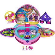 Polly Pocket Theme Park Backpack Compact with 2 Dolls, Accessories & Multiple Activities