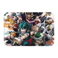 thumbnail image 2 of My Hero Academia Bathroom Rugs, Anime Welcome Door Mat, Non Slip Mat, Front Door Mat For Bedroom Living Room, Super Absorbent Flannel Rugs, Home Decor, 16*24 Inch, 2 of 9