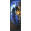 Alien - Framed Door Movie Poster (Alien In Doorway) (Size: 22" X 63") (Orbit Blue Aluminum Frame)