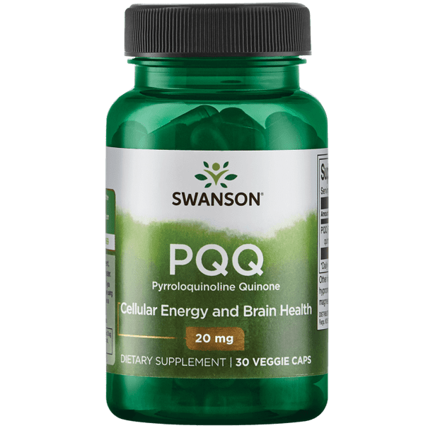 Swanson Pqq Pyrroloquinoline Quinone 20 mg 30 Veggie Capsules