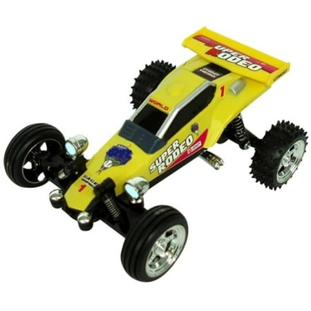 Microgear EC10253-YL Microgear Radio Controller RC Mini Buggy Yellow 1:52 Scale