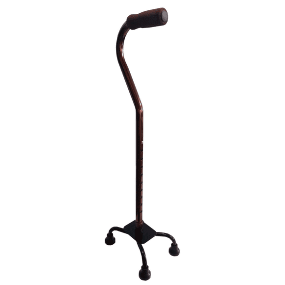 Baston de Aluminio de 4 Apoyos ReActiv Base Metalica Bronce R211132